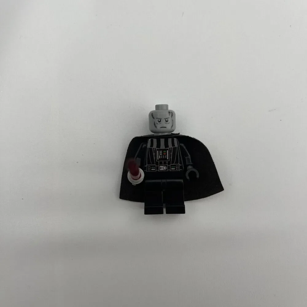 LEGO Star Wars Darth Vader Minifigure sw0277 7965 10212 10221 White Pupils Rare